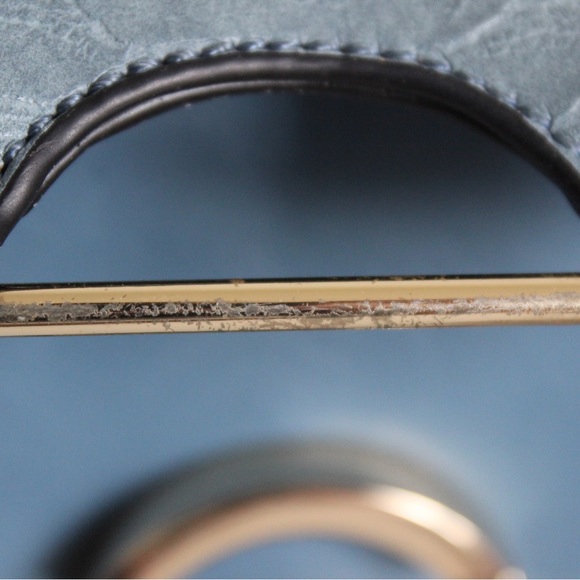 Blue Reptile Handbag - Picture 5 of 8